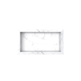 Nicho em Porcelanato Polido 60x30 Cozimax Diamante Branco - 100340