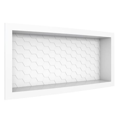 Nicho Max em Plástico Injetado Cozimax 60x27 Branco - 100464