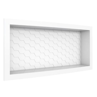 Nicho Max em Plástico Injetado Cozimax 60x27 Branco - 100464