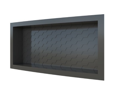 Nicho Max em Plástico Injetado Cozimax 60x27 Preto - 100465