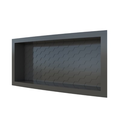 Nicho Max em Plástico Injetado Cozimax 60x27 Preto - 100465