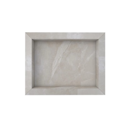 Nicho para Banheiro em Porcelanato Cozimax Diamante 40x30cm Bege Polido - 100337