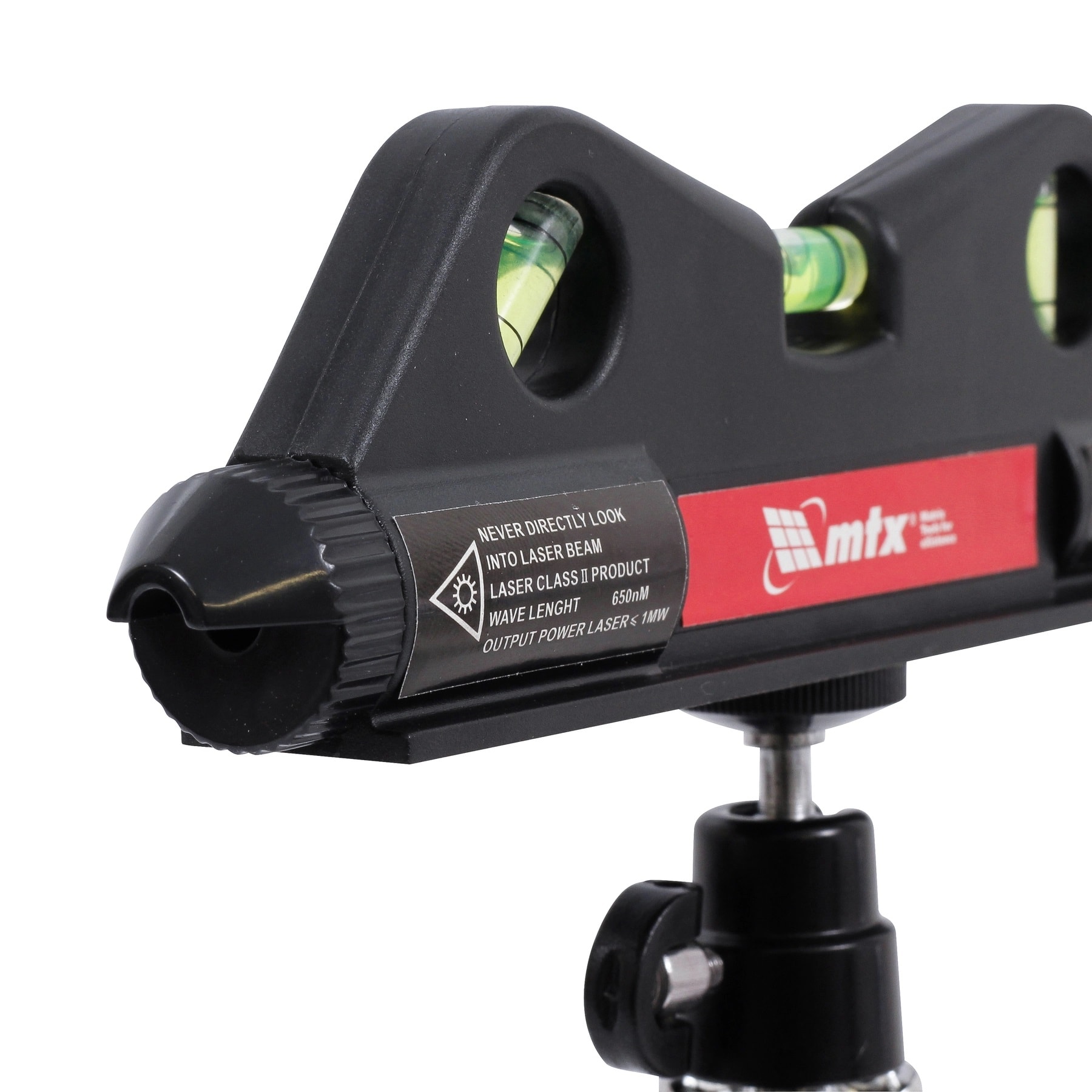 Nível Mtx Laser 17cm Tripé 150mm 3 Bolhas - 350209