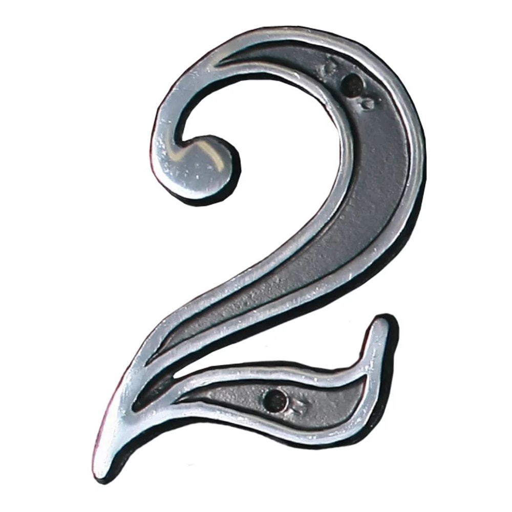 Número de Casa Colonial Dois Alumínio Costa Navarro - 107