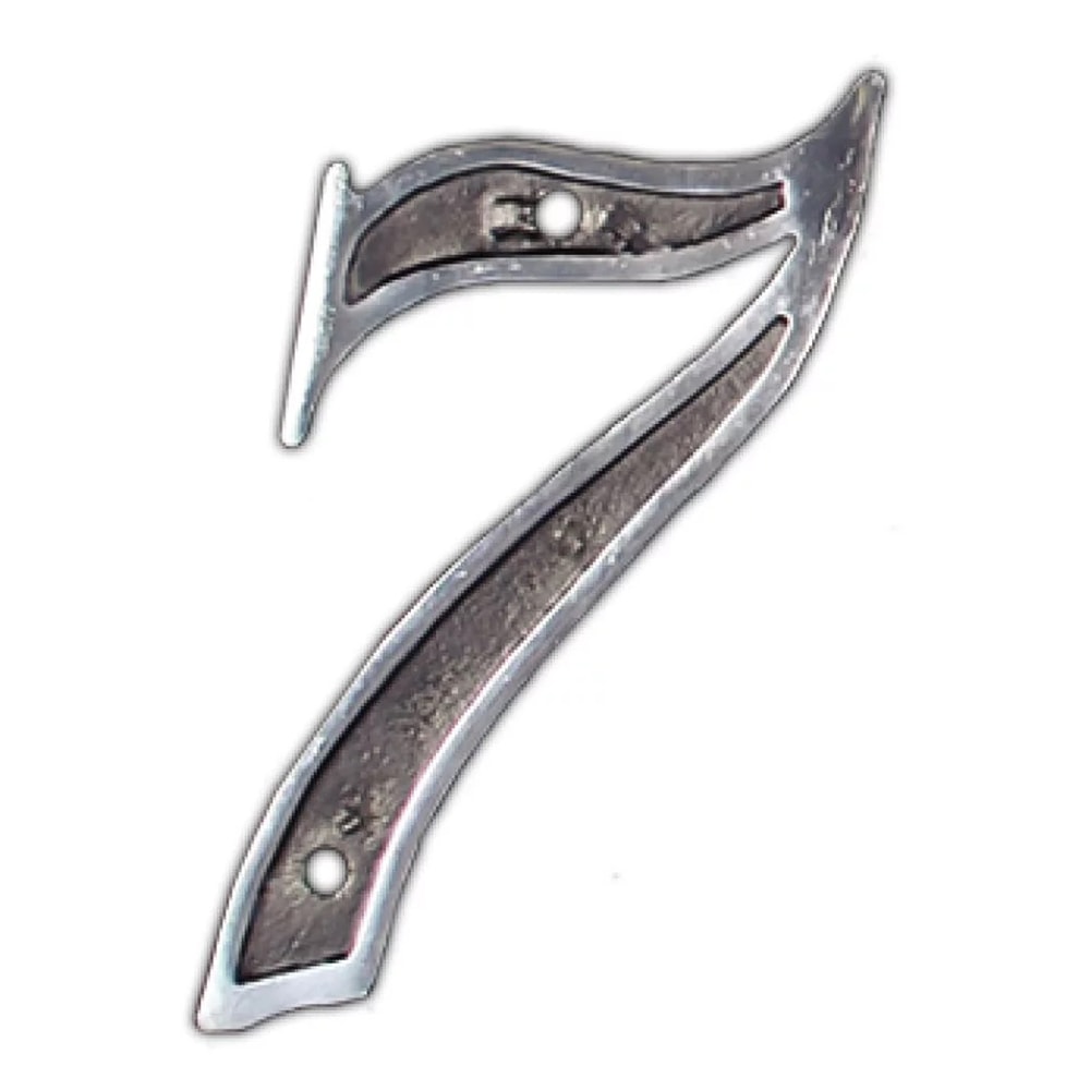 Número de Casa Colonial Sete Alumínio Costa Navarro - 113