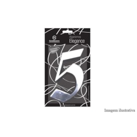 Número de Casa Elegance Médio Cinco Alumínio Costa Navarro - 297