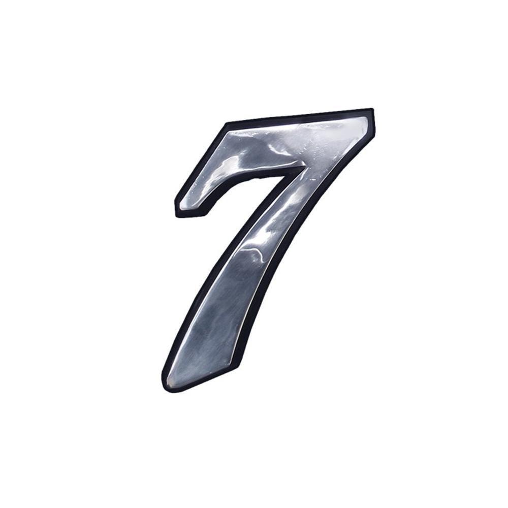 Número de Casa Elegance Médio Sete Alumínio Costa Navarro - 299