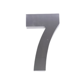 Número de Casa Sete Rosin 20cm Inox Cromado - IN07
