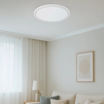 Paflon de Led Heavy Genova 3 em 1 31W 37cm Redondo Branco - AH-1086/37Y