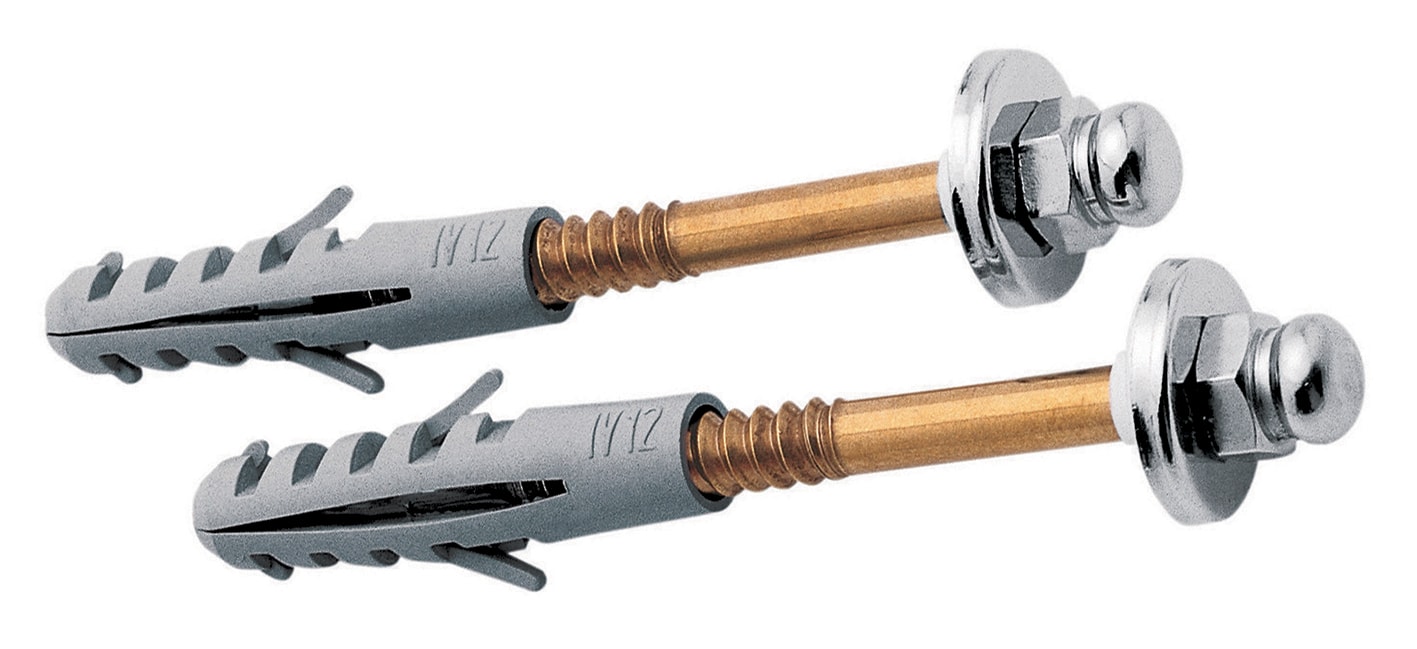 Parafuso de Fixação com Canopla Luxo S-10 (PAR) Cromada 3008 CP000332 - Kimetais