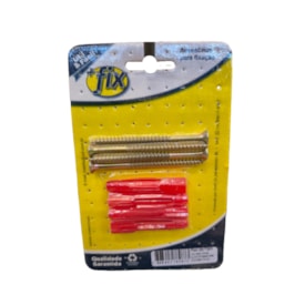 Parafuso +Fix Philips 5x70 Bucha MUR Nº8 7 Peças - R06/TBR