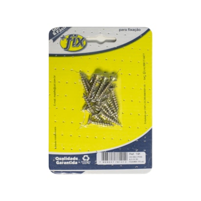 Parafuso +Fix Philips Chata 4.5x25 15 Peças - R.191