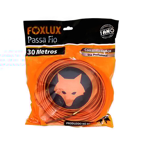 Passa Fio com Alma de Aço 30 Mts Foxlux - 65.04