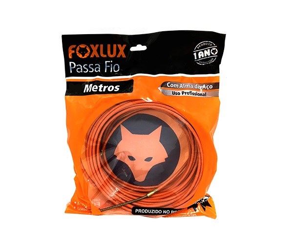 Passa Fio Foxlux 10m Com alma Aço - 65.01