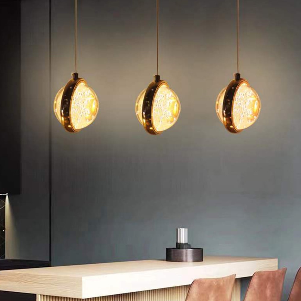 Pendente Cinderella 10cm Dourado 7W - CD2020110/1D