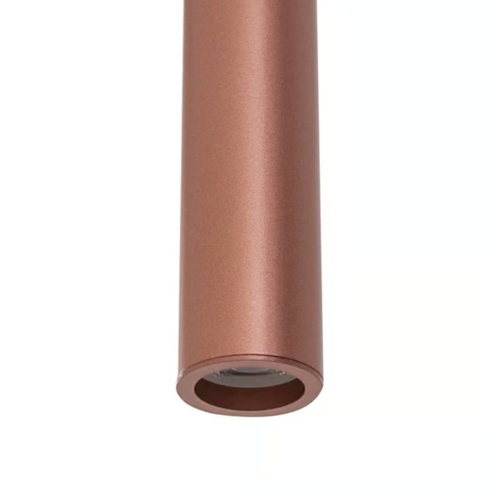 Pendente Newline Lisse Ii 1l Mini Dicróica Gu10 40x295mm Cobre - 430