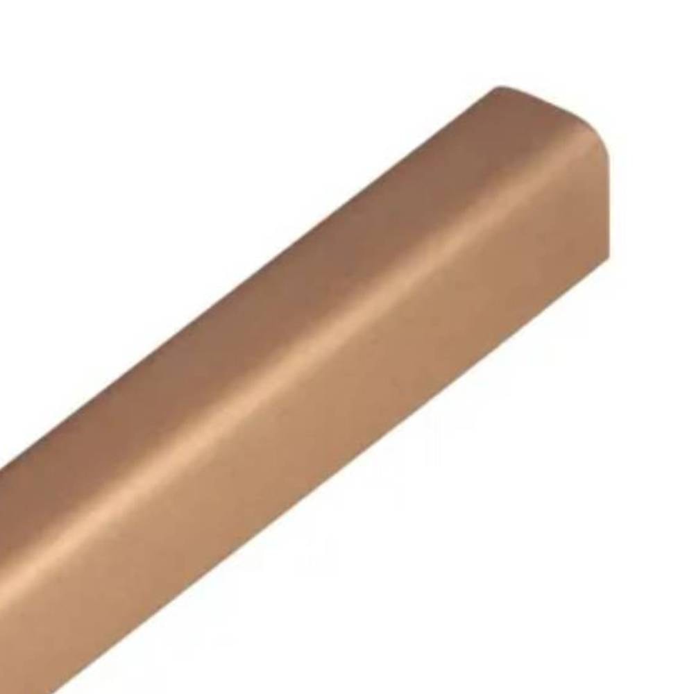 Perfil Viscardi Decor Inox 10x10mm Barra 3m Copper Cobre Fosco - 400