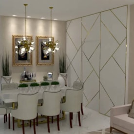 Perfil Viscardi Listell Luxor 10x20mm Barra 3m Golden Matte Dourado - 291