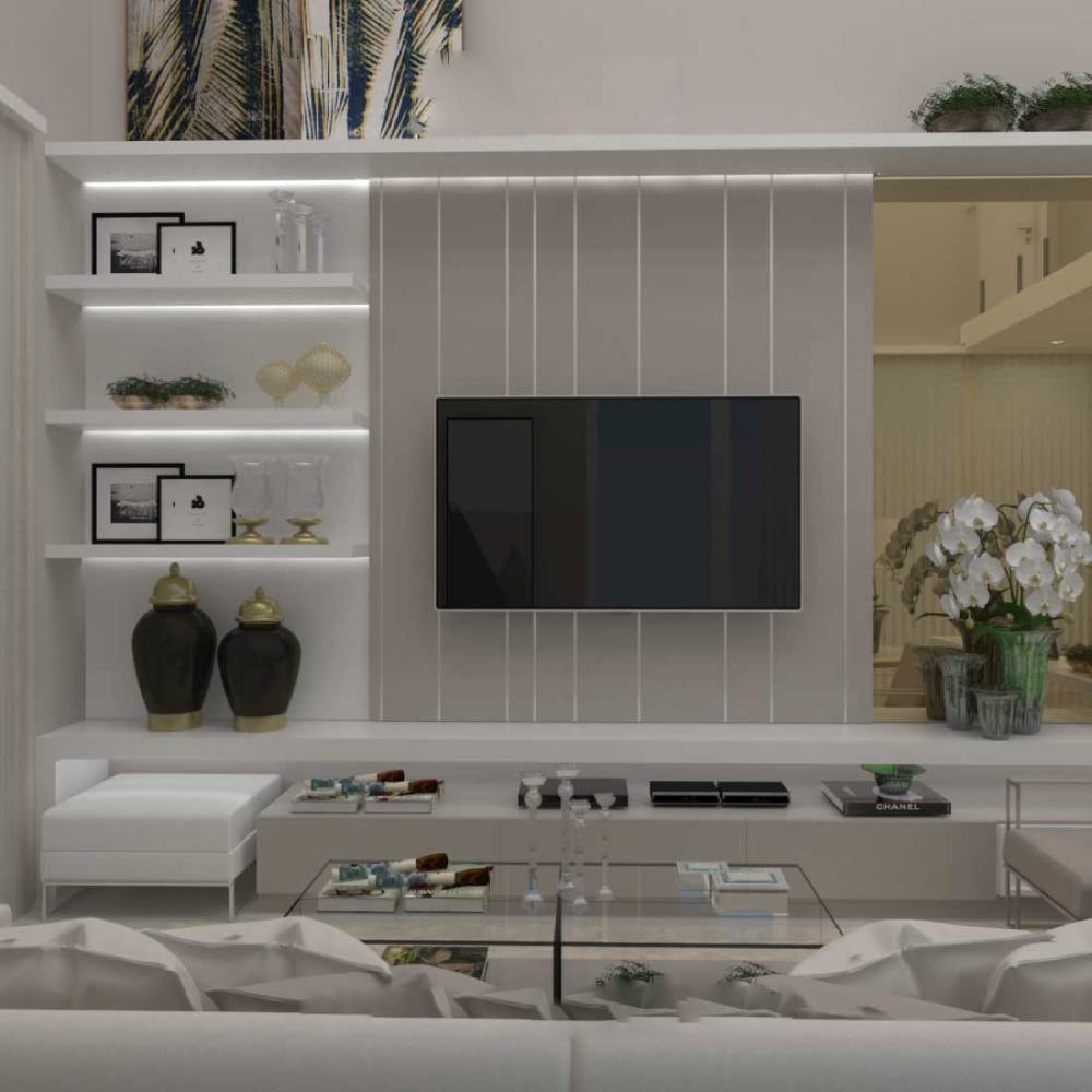 Perfil Viscardi Luxor 10x10mm Barra 3m Brilhante Cromado - 225