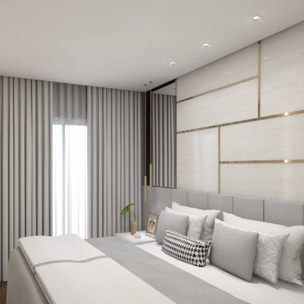 Perfil Viscardi Slis 09x08mm Barra 3m Gold Dourado Brilhante - 076