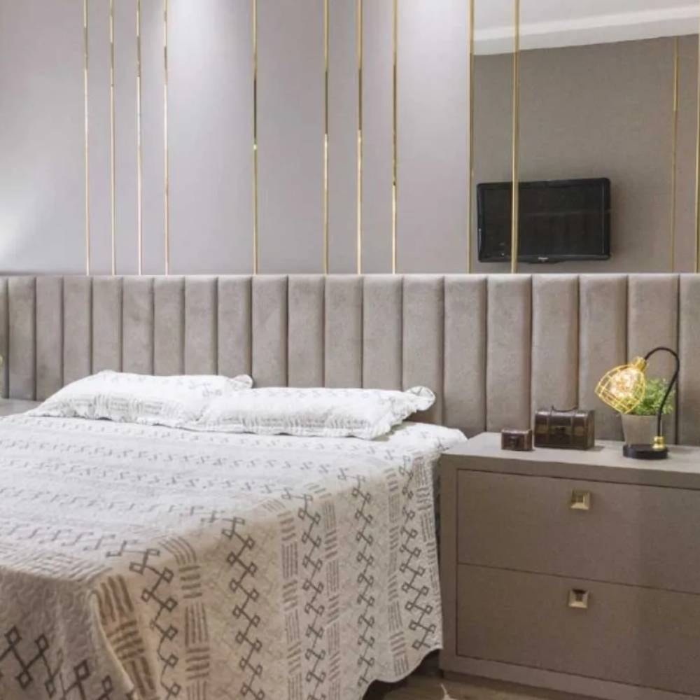 Perfil Viscardi Slis 09x08mm Barra 3m Gold Dourado Brilhante - 076