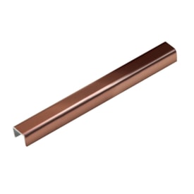 Perfil Viscardi Slis 09x08mm Barra 3m Red Gold Brilhante - 077