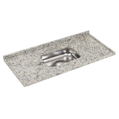 Pia de Cozinha 1,20m Granito com Cuba MSJ Arabesco