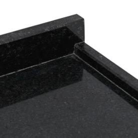 Pia de Cozinha 2,00m Granito com Cuba MSJ Preto São Gabriel