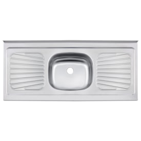Pia de Cozinha em Aço Inox Tramontina New Raggi 120x52cm - 93041556