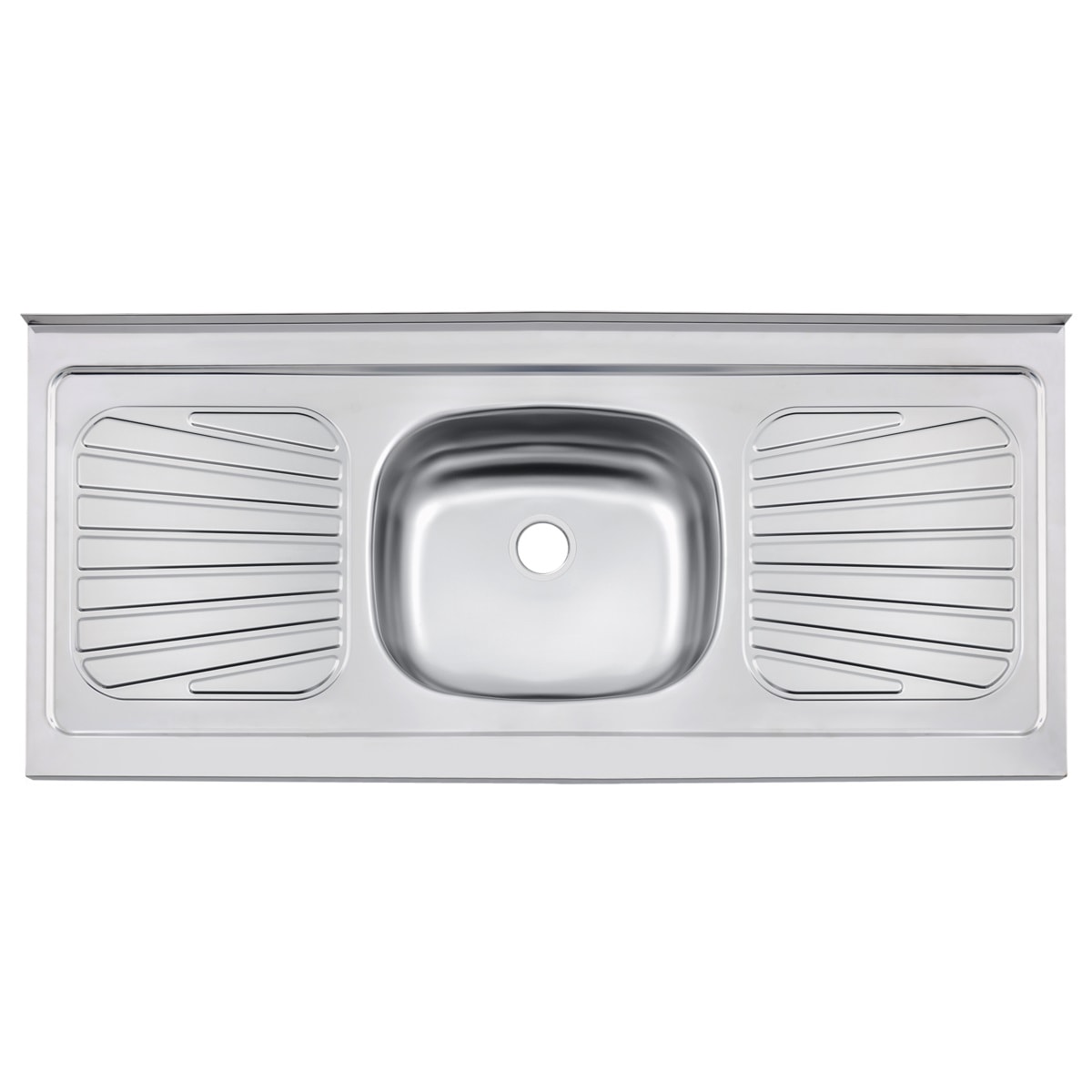 Pia de Cozinha em Aço Inox Tramontina New Raggi 120x52cm - 93041556
