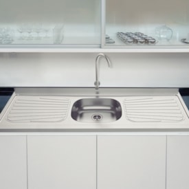 Pia de Cozinha em Aço Inox Tramontina New Raggi 150x52cm - 93042526