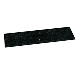 Pia de Cozinha em Mármore Sintético A.J.Rorato 200x55cm Preto - 504808