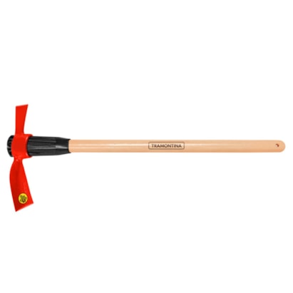 Picareta Chibanca Tramontina em Aço Tamanho 4 com Cabo em Madeira 90cm