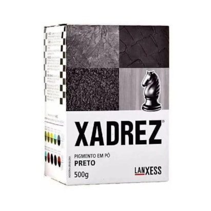 Pigmento Pó Xadrez 500g Preto