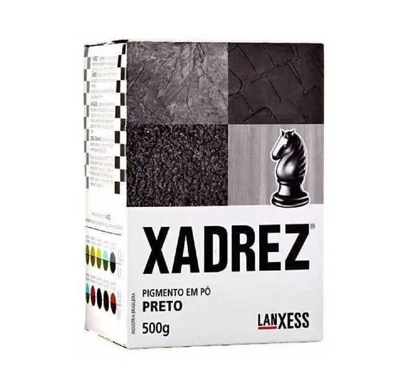 Pigmento Pó Xadrez 500g Preto