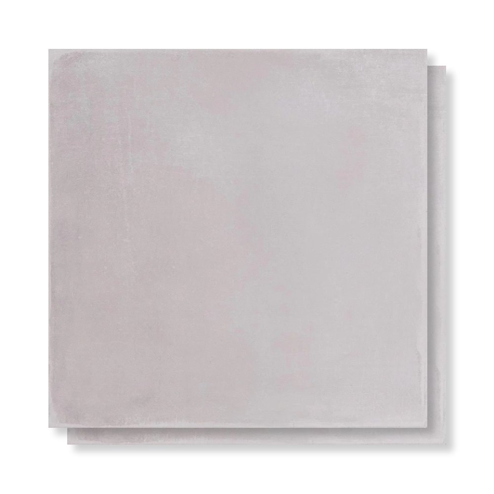 Piso Cerâmico Acetinado 20x20cm Caixa 1,18m² Roca Maiolica Tender Gray Floor - MAIF26188