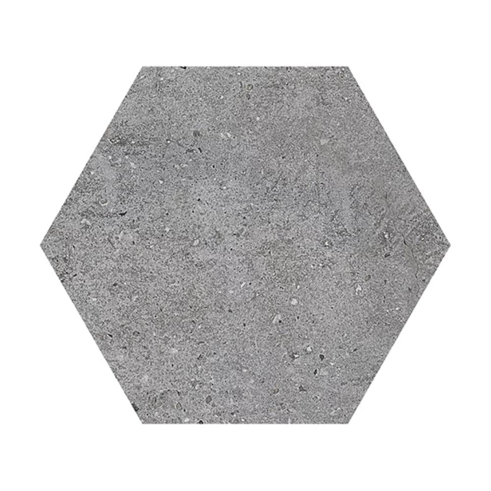 Piso Cerâmico Acetinado 20x23cm Caixa 1,13m² Incepa Seattle Gris Bold - INC07490001A