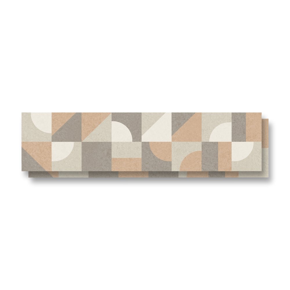 Piso Cerâmico Acetinado 22x90cm Caixa 1,80m² Lume Artesan Gris Liso Retificado