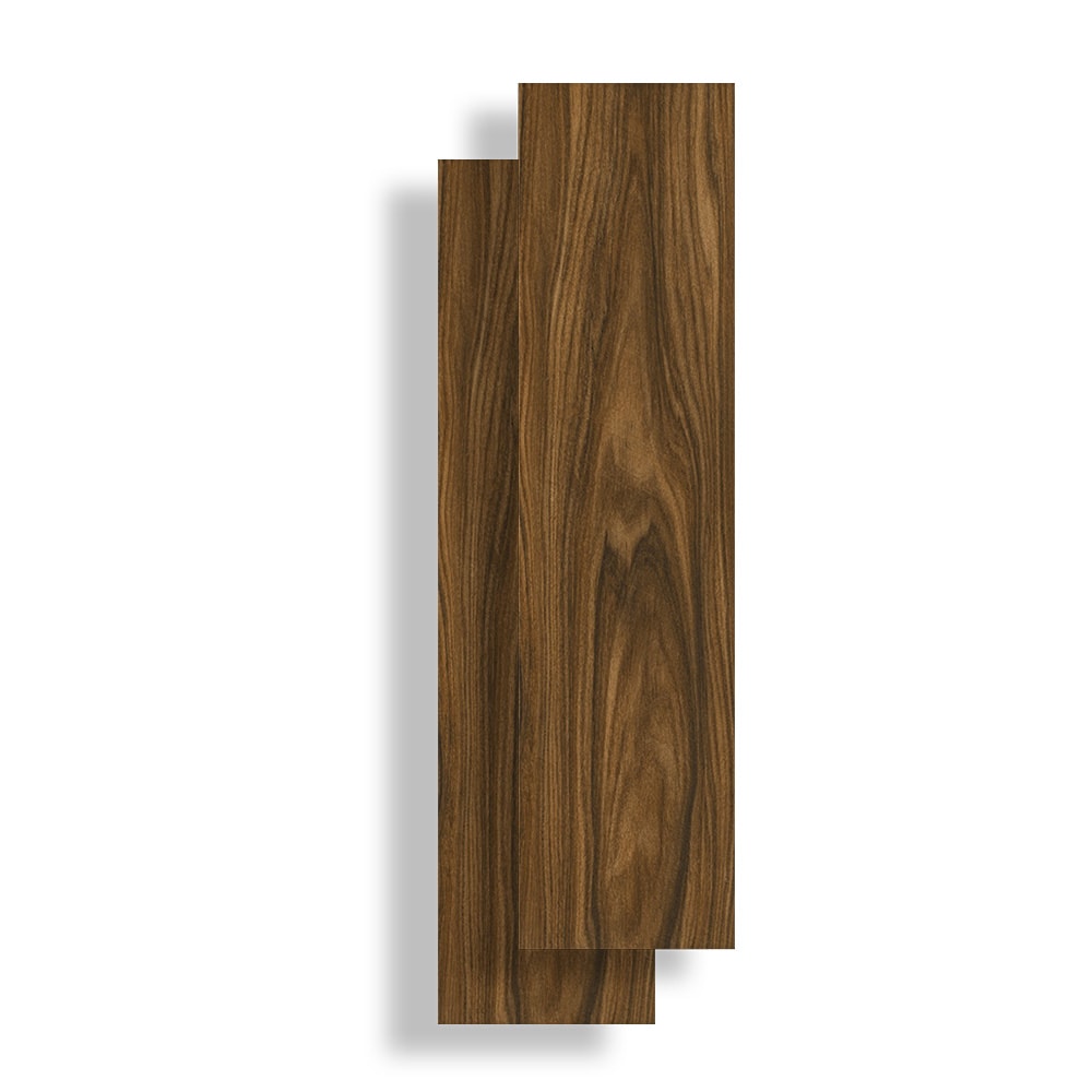 Piso Cerâmico Acetinado 22x90cm Caixa 1,80m² Lume Ebano Lisa Retificado