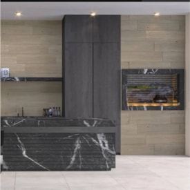 Piso Cerâmico Acetinado 22x90cm Caixa 2,39m² Lume Coimbra Liso Retificado