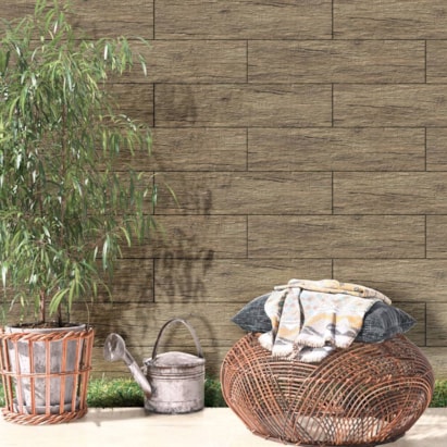 Piso Cerâmico Acetinado 22x90cm Caixa 2,39m² Lume Naturale Relevo Retificado