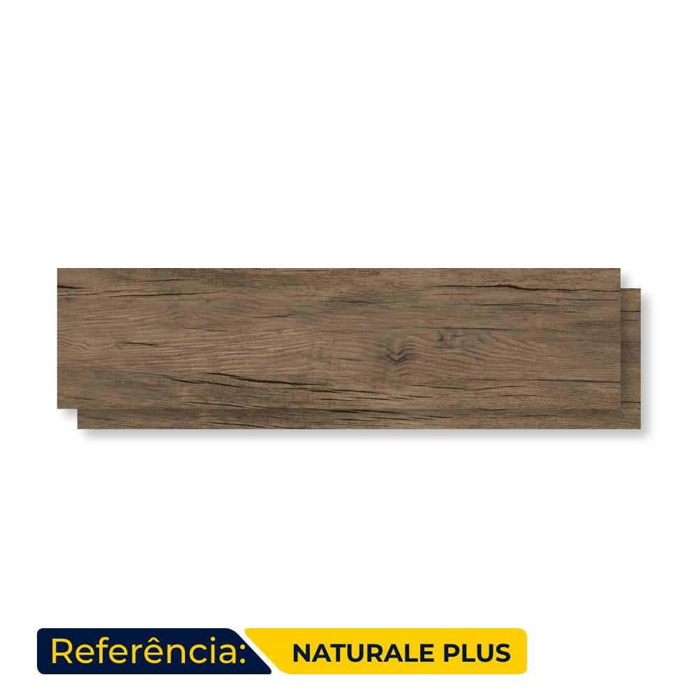Piso Cerâmico Acetinado 22x90cm Caixa 2,39m² Lume Naturale Relevo Retificado