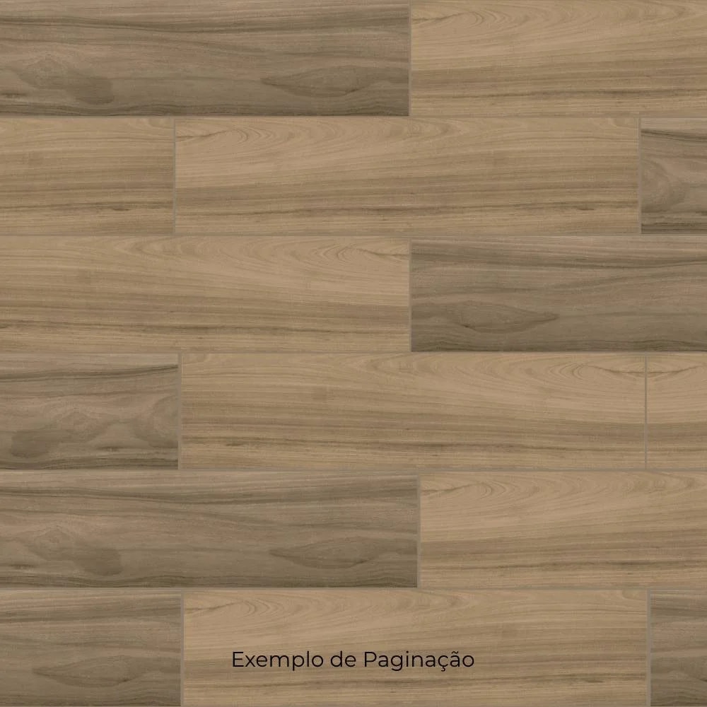 Piso Cerâmico Acetinado 22x90cm Caixa 2,39m² Lume Tennessee Liso Retificado