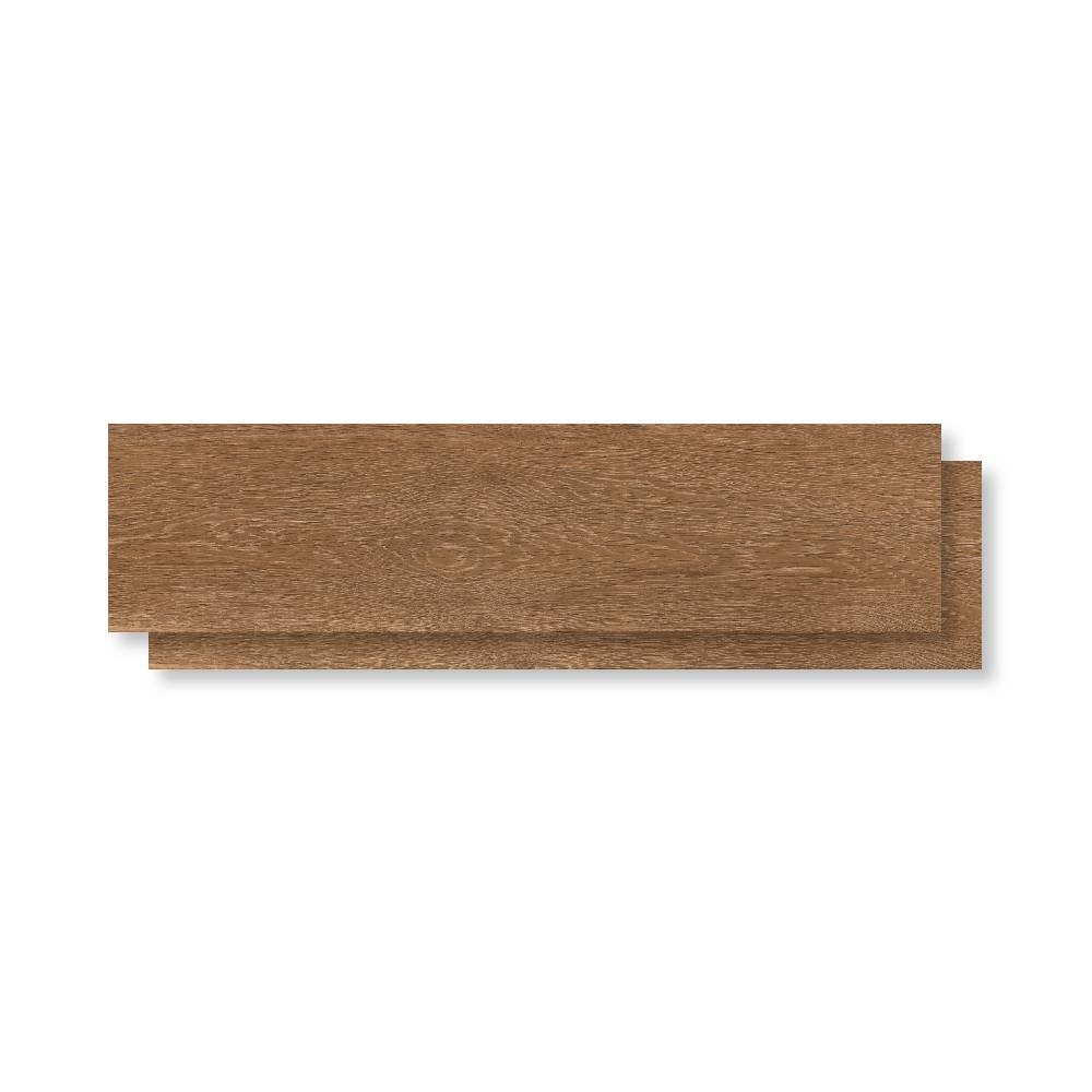 Piso Cerâmico Acetinado 22x90cm Caixa 2,39m² Lume Treviso Liso Retificado