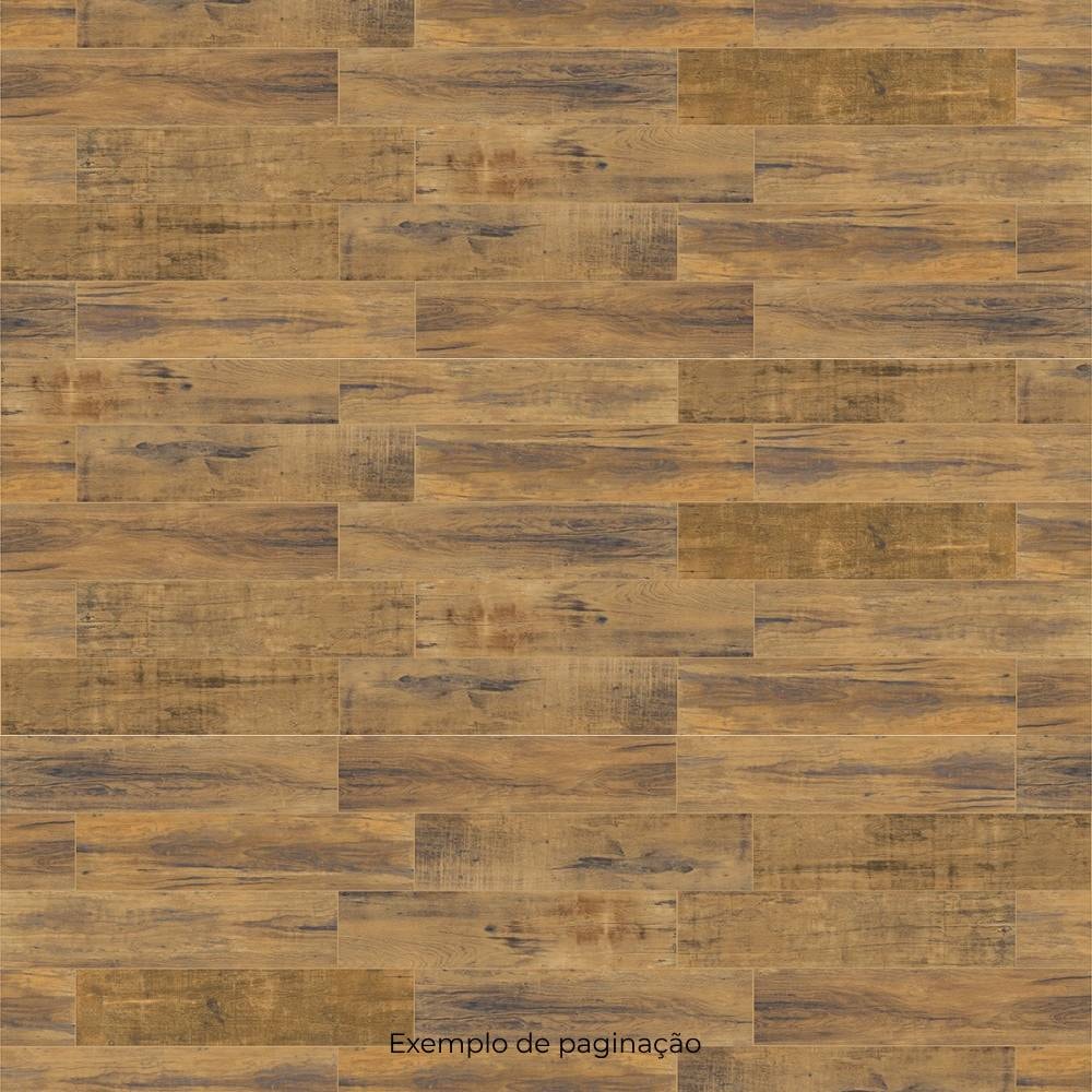 Piso Cerâmico Acetinado 25x110cm Caixa 1,92m² ViaÁpia Relique Retificado - VA25031