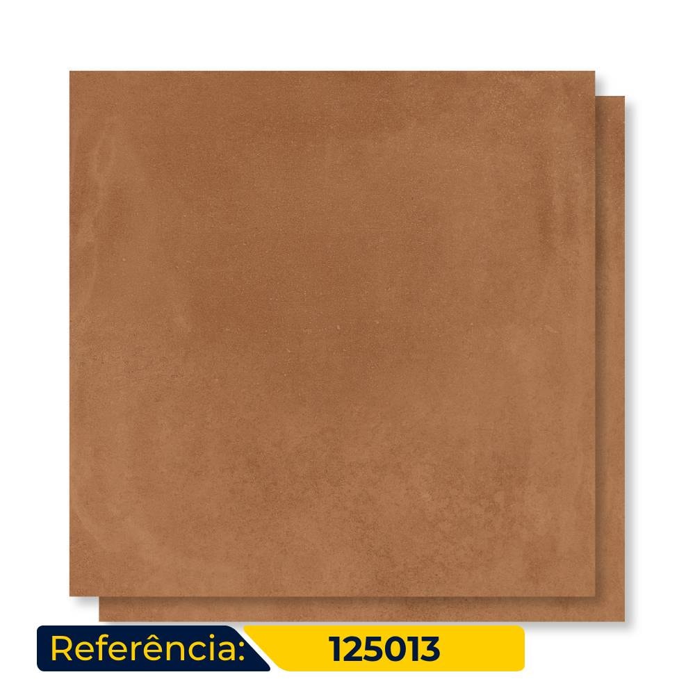 Piso Cerâmico Acetinado 25x25cm Caixa 1,50m² Aylla Cotto Ocra Bold - 125013