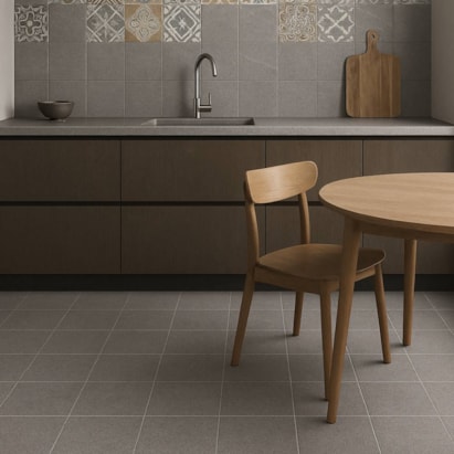 Piso Cerâmico Acetinado 25x25cm Caixa 1,50m² Aylla Piasentina Bold - 125005