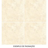 Piso Cerâmico Acetinado 44x44cm Caixa 2,50m² Lef Milano Bege - 44415