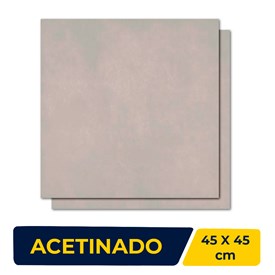 Piso Cerâmico Acetinado 45x45cm Caixa 2,32m² Incefra - PD45370