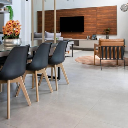 Piso Cerâmico Acetinado 53x53cm Caixa 2,53m² Savane City Retificado